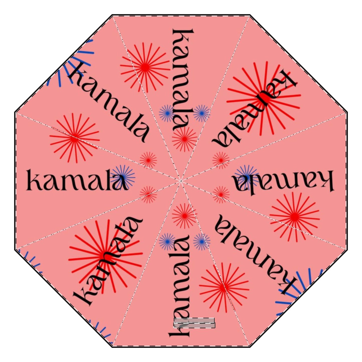 Kamala Firework Decorated Parasol