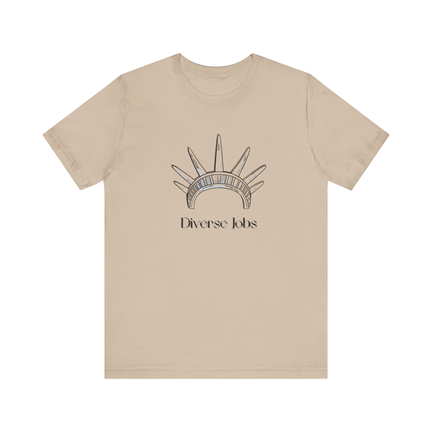 Diverse Jobs T-Shirt, Equality Graphic Tee, Inclusive Jobs Shirt, Diversity Awareness Top, Social Justice Unisex Tee, Empowerment Gift