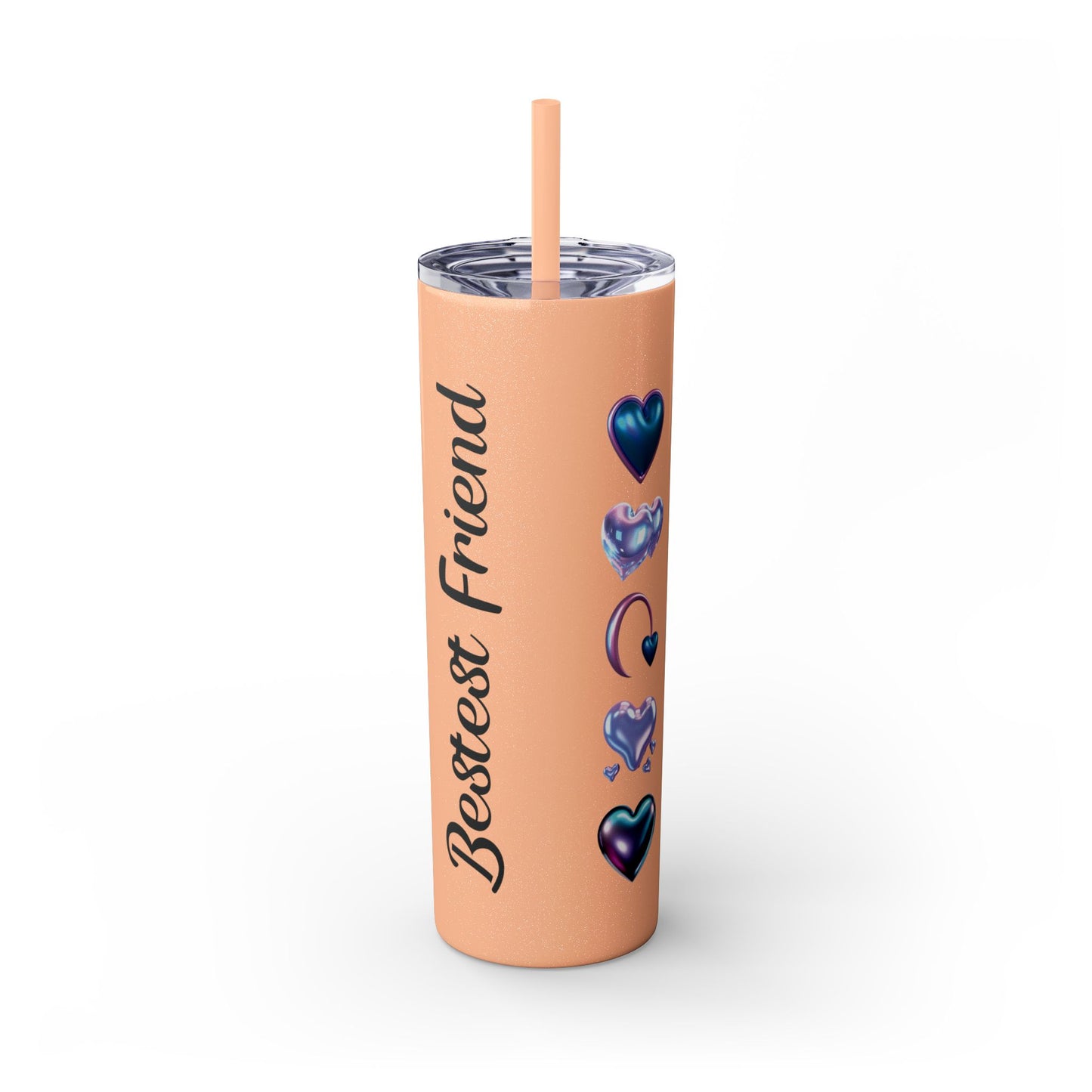 Bestest Friend Skinny Tumbler