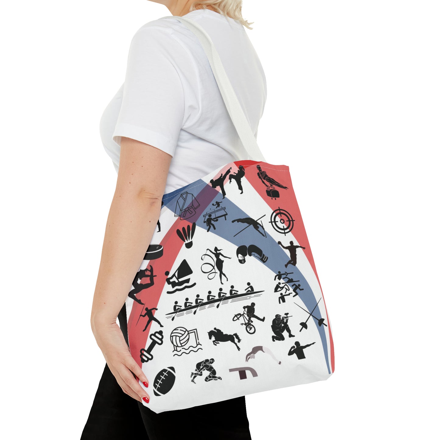 Olympic 2024 Tote Bag with All Over Print