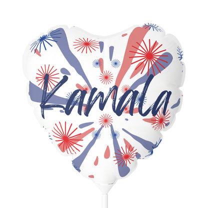 Kamala Political Heart Shaped Balloon