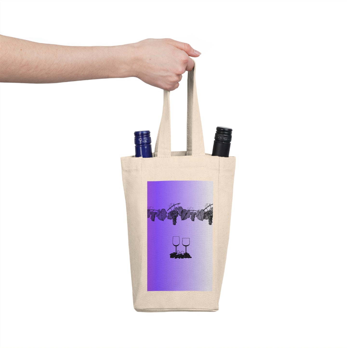 Double Wine Tote Bag, Carry Wine Tote