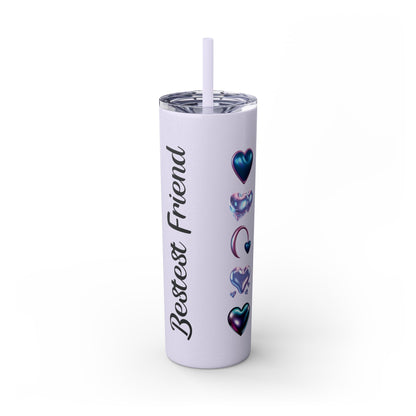 Bestest Friend Tumbler, Matching Bestie Tumbler,  Special Friend Tumbler, Emotional Support Cup, Great Friend Tumbler,