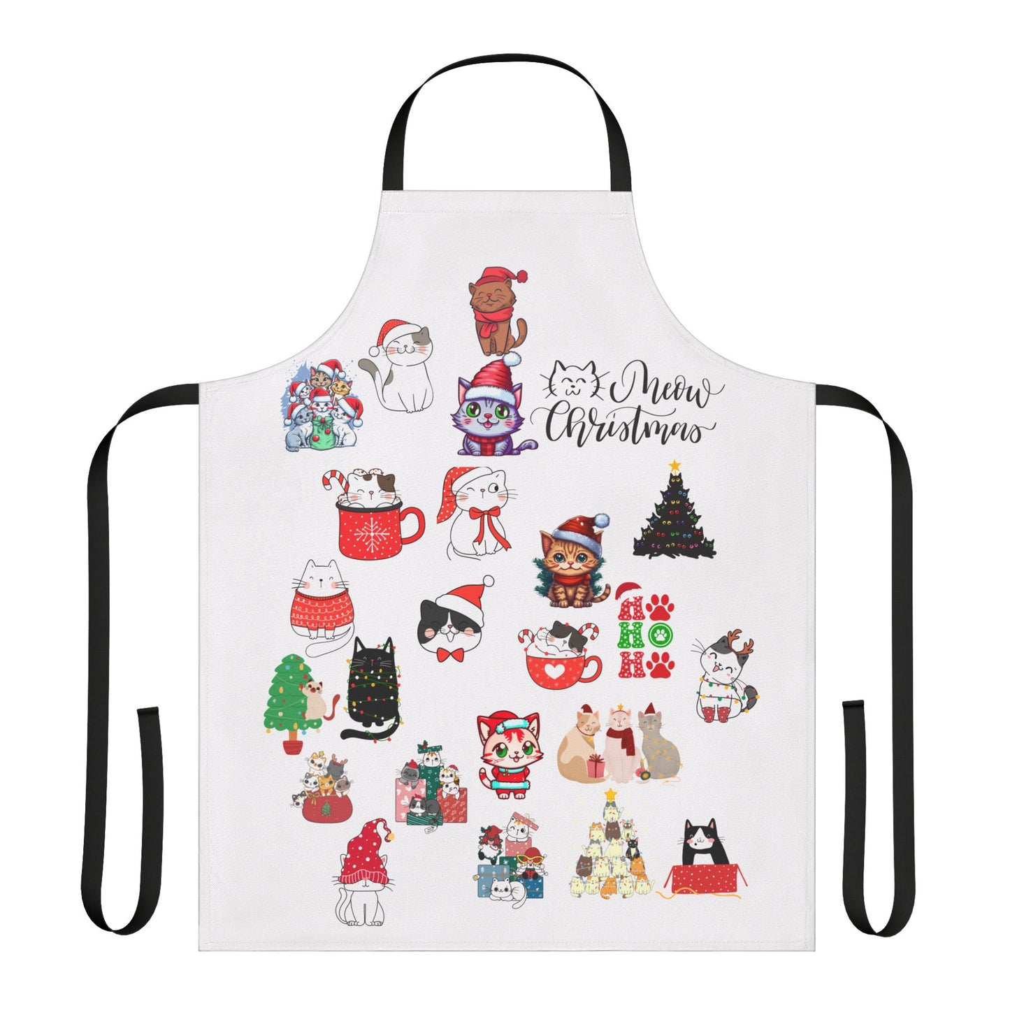 The Meow Christmas Cooking Apron