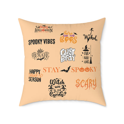 Halloween Phase Pillow, Halloween Quote Pillow, Festive Halloween Pillow, Halloween Deco Pillow, Halloween Couch Pillow,