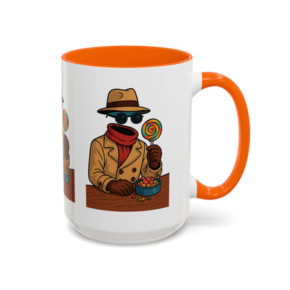 Invisible Man Mug, Detective Style Cup, Mystery Man Coffee Cup, Horror Movie Inspired Mug, Monster Movie Cup, Horror Fan Mug, Literary Mug