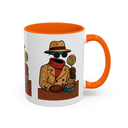 Invisible Man Mug, Detective Style Cup, Mystery Man Coffee Cup, Horror Movie Inspired Mug, Monster Movie Cup, Horror Fan Mug, Literary Mug