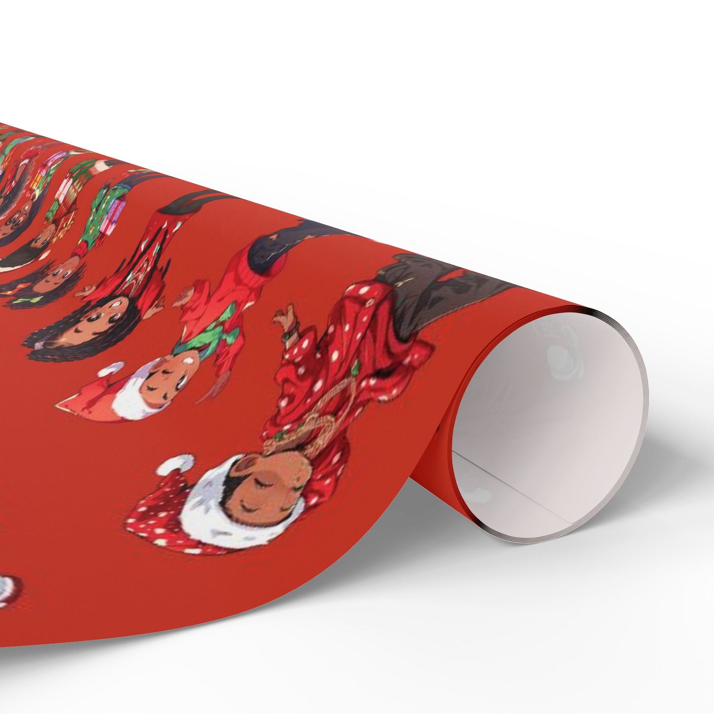 Afrocentric Children Holiday Wrapping Paper