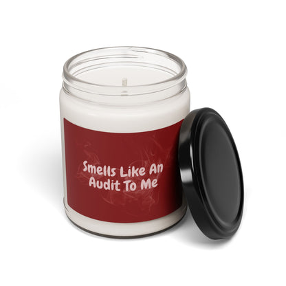 Smells Like An Audit Candle Funny Accountant Gift Soy Candle Office Humor Gift for CPA Auditor Coworker Accounting Candle 9oz