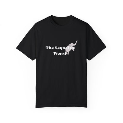 The Sequel Is Worst Shirt, Social Democratic Shirt, Political Slogan Shirt, Election Season Tee, Humorous Political Shirt, Elephant Graphic Shirt,