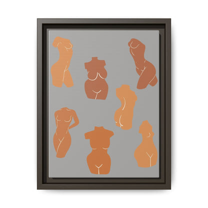 Abstract Female Body Line Art Print Feminine Body Shapes Wall Art Minimalist Woman Form Illustration Boho Nude Figure Decor