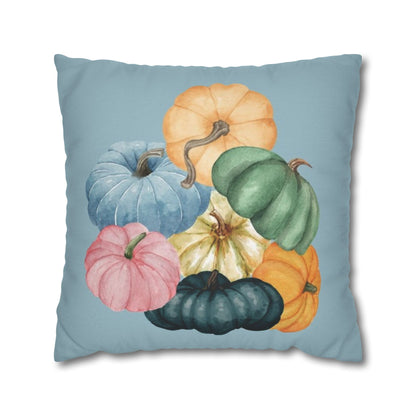 Harvest Pumpkin Pillowcase, Pumpkin Patch Pillow Cover, Halloween Pumpkin Pillowcase, Pumpkin Watercolor Pillow Cover, Pumpkin Pillowcase