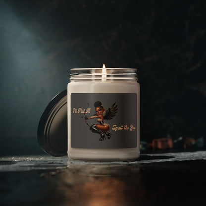 I'll Put A Spell On You Valentine Candle, Black Angel Candle, Sexy Cupid Candle, Seductive Angel Candle, Black Girl Love Candle, Sweetheart