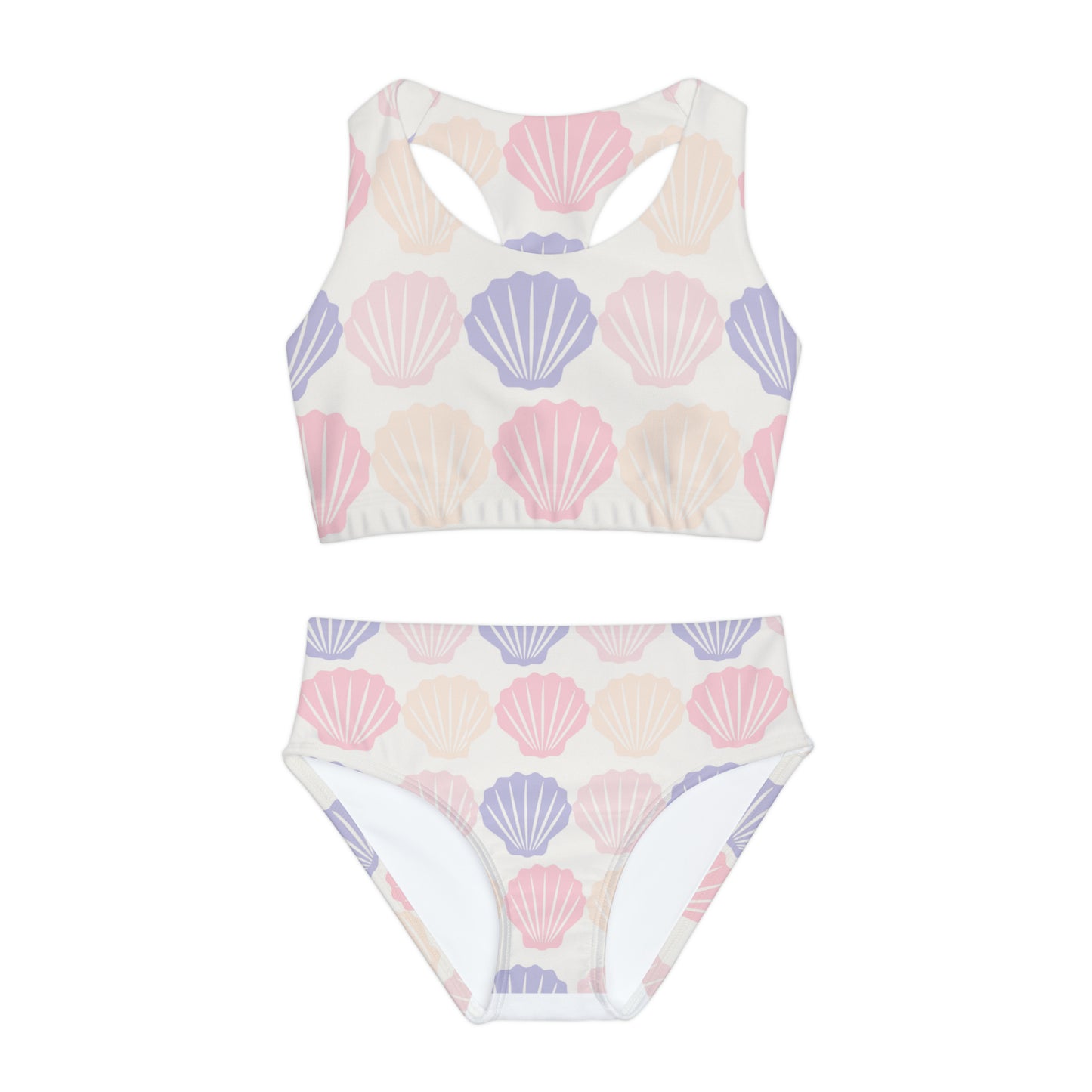 Girls Two Piece Swimsuit (AOP)