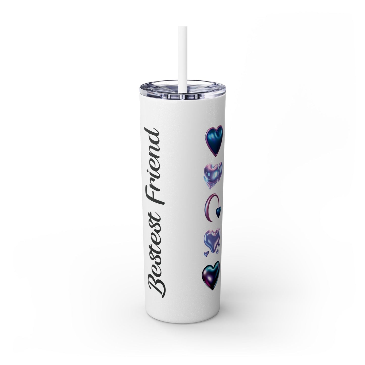 Bestest Friend Skinny Tumbler