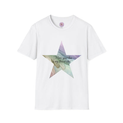 Mothers Sympathy Shirt, Mom Tribute Shirt, Mom Remembrance Shirt, Mothers Day Memorial Shirt, Angel Wings Shirt, Mother's Love Quote Shirt