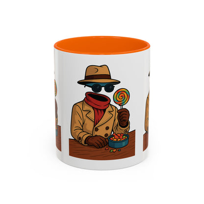 Invisible Man Mug, Detective Style Cup, Mystery Man Coffee Cup, Horror Movie Inspired Mug, Monster Movie Cup, Horror Fan Mug, Literary Mug