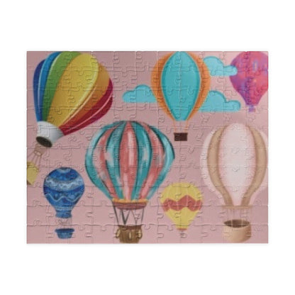 Kids Balloon Puzzle, Balloon Jigsaw Puzzle, Hot Air Balloon Puzzle, Hot Air Balloon Festival, Whimsical Puzzle, Relaxation Puzzle