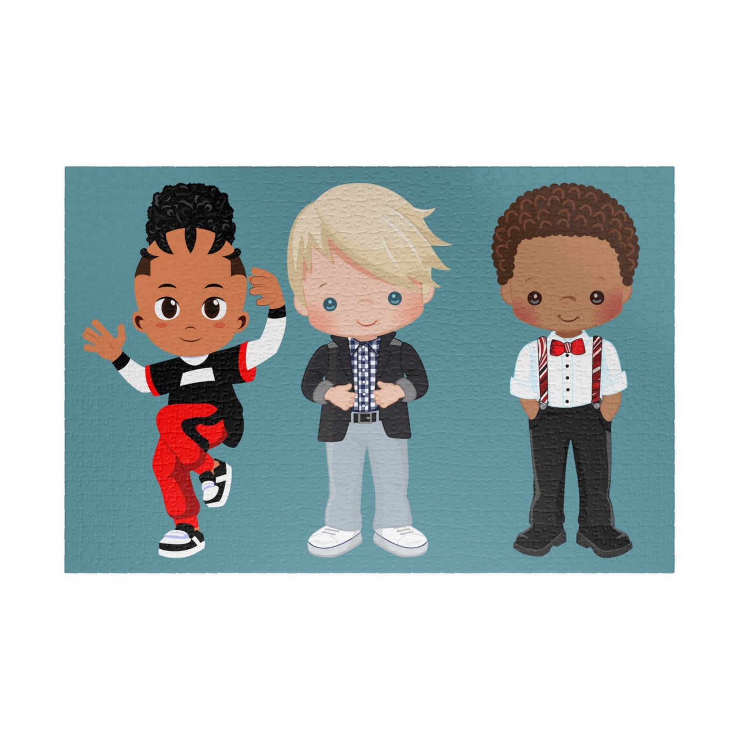 Brothers Jigsaw, African American Boys Puzzle, School Boy Puzzle, Friends Jigsaw, Playful Jigsaw, Jigsaw Puzzle For Boys, Boys Jigsaw Puzzle