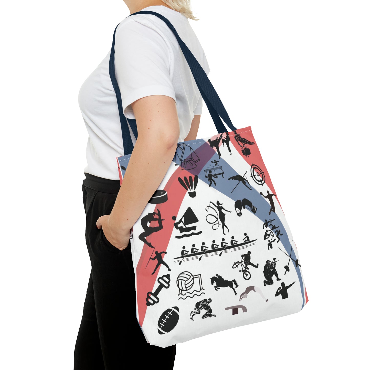 Olympic 2024 Tote Bag with All Over Print