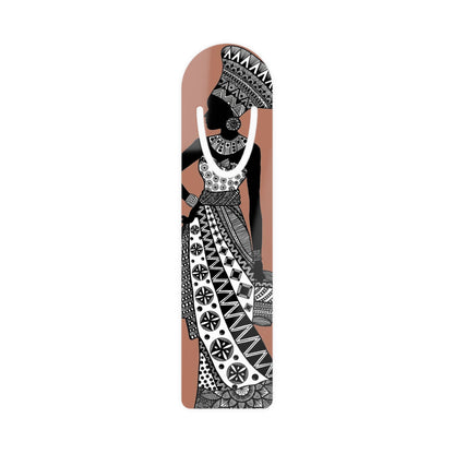 African Lady Print Bookmark,