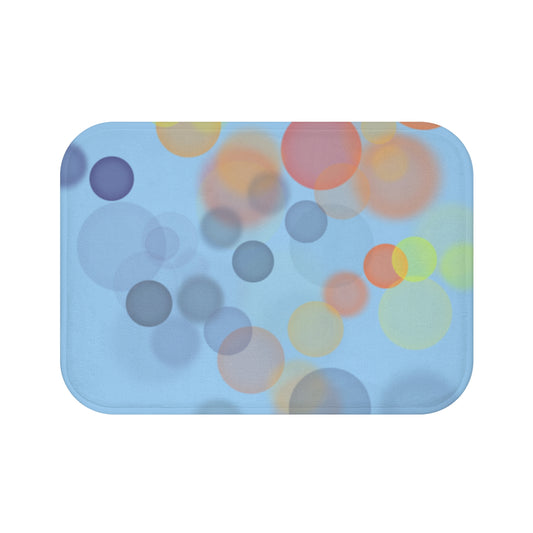 Color Circle Bath Mat