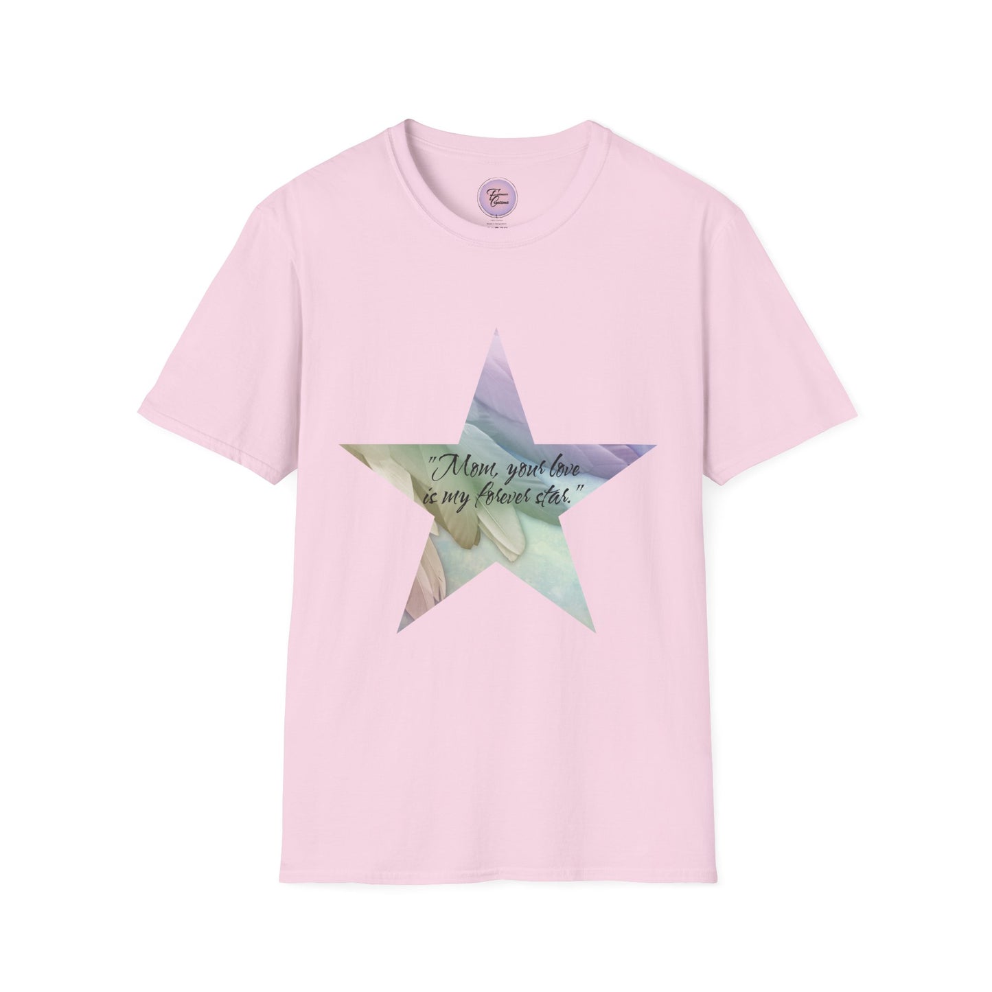Mothers Sympathy Shirt, Mom Tribute Shirt, Mom Remembrance Shirt, Mothers Day Memorial Shirt, Angel Wings Shirt, Mother's Love Quote Shirt