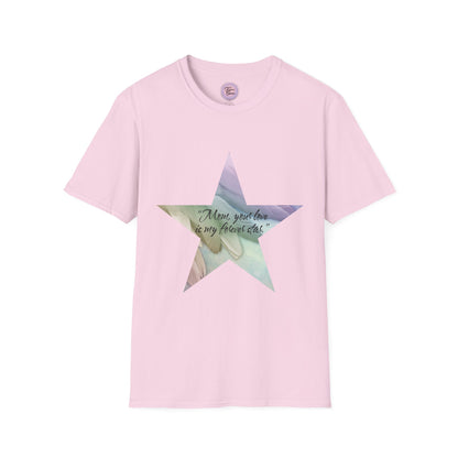 Mothers Sympathy Shirt, Mom Tribute Shirt, Mom Remembrance Shirt, Mothers Day Memorial Shirt, Angel Wings Shirt, Mother's Love Quote Shirt