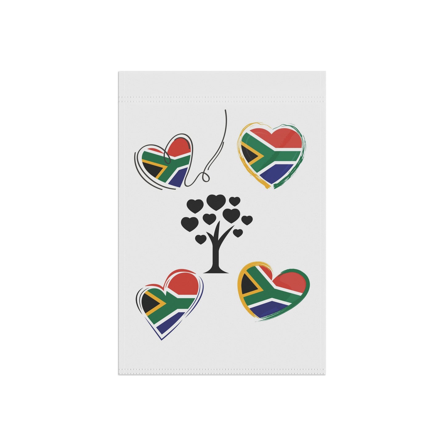 South Africa Love Tree Flag