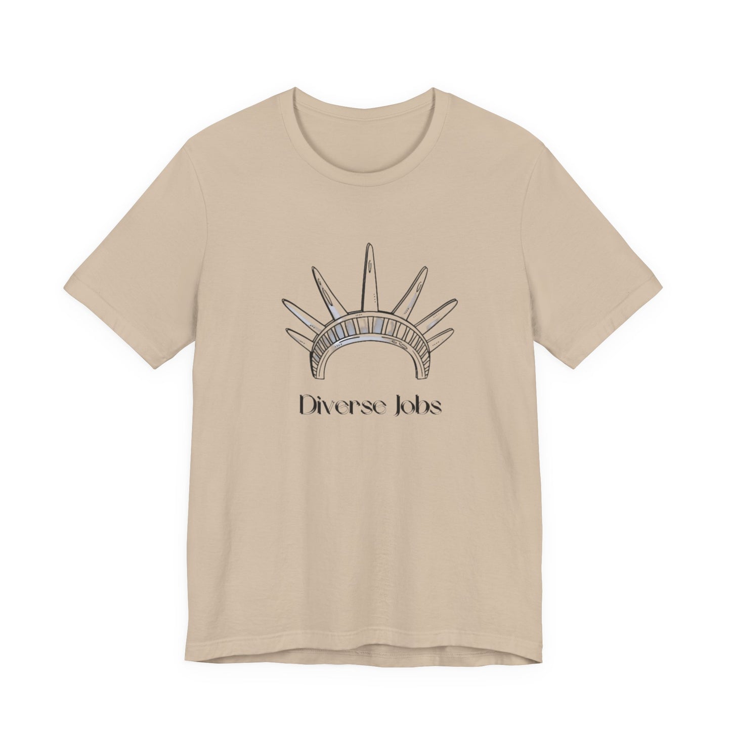 Diverse Jobs T-Shirt, Equality Graphic Tee, Inclusive Jobs Shirt, Diversity Awareness Top, Social Justice Unisex Tee, Empowerment Gift