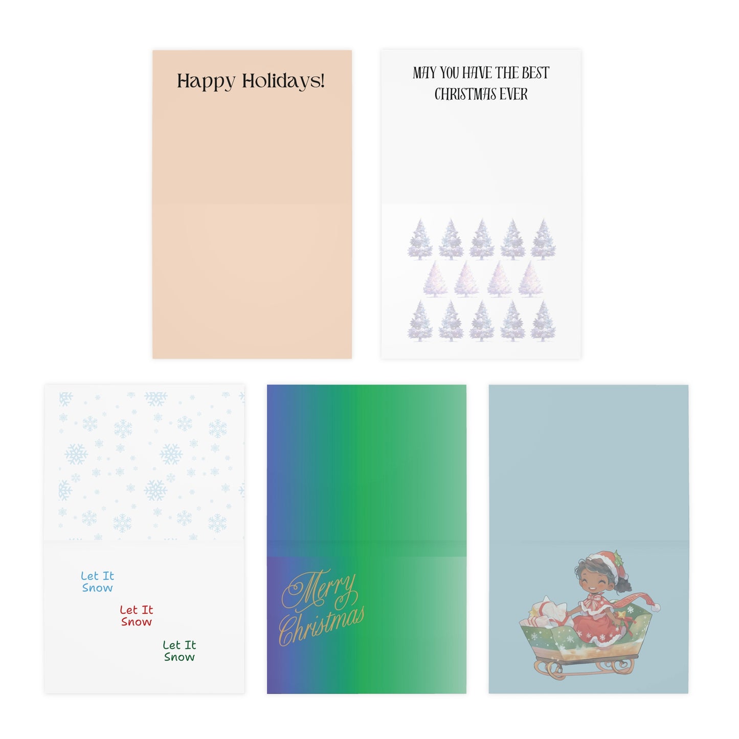 African American Christmas Greeting Cards, Multi-Design Greeting Cards, Multi Black Christmas Cards, Assorted Christmas Greeting Cards, African American Holiday Cards African American Christmas Cards, Black Season Greetings Cards