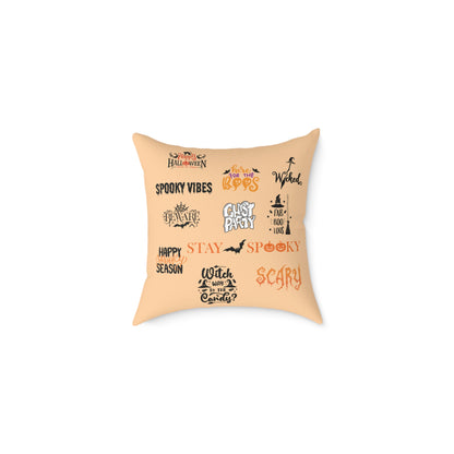 Halloween Phase Pillow, Halloween Quote Pillow, Festive Halloween Pillow, Halloween Deco Pillow, Halloween Couch Pillow,