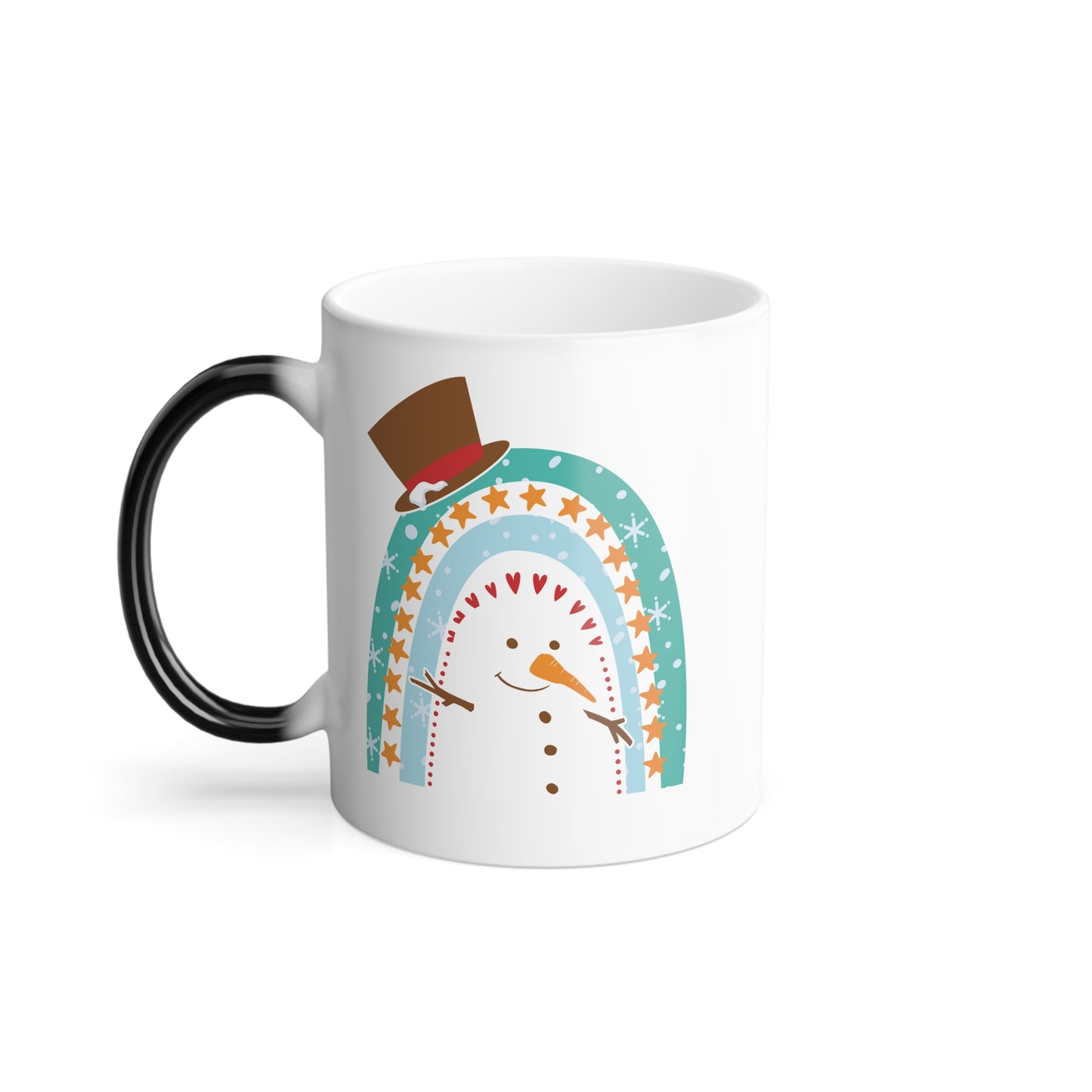 Snowman Morphing Christmas Mug