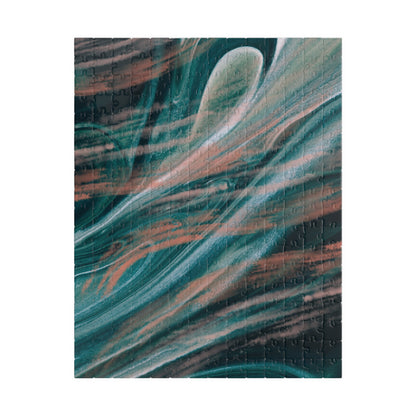 Sandy Puzzle, Water Jigsaw, Green Windy Puzzle, Creatives Cool Puzzle, Cool Jigsaw Puzzle, Abstract Art Puzzle, Artistic Jigsaw Puzzle