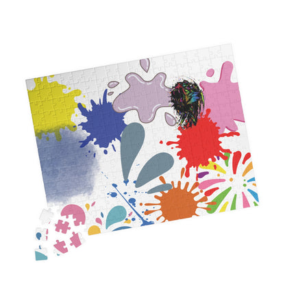 Splash Of Color Puzzle, Trauma Puzzle, Splatter Art Puzzle, Paint Splatter Puzzle, Confetti Puzzle, Abstract Jigsaw Puzzle,   Vibrant Puzzle