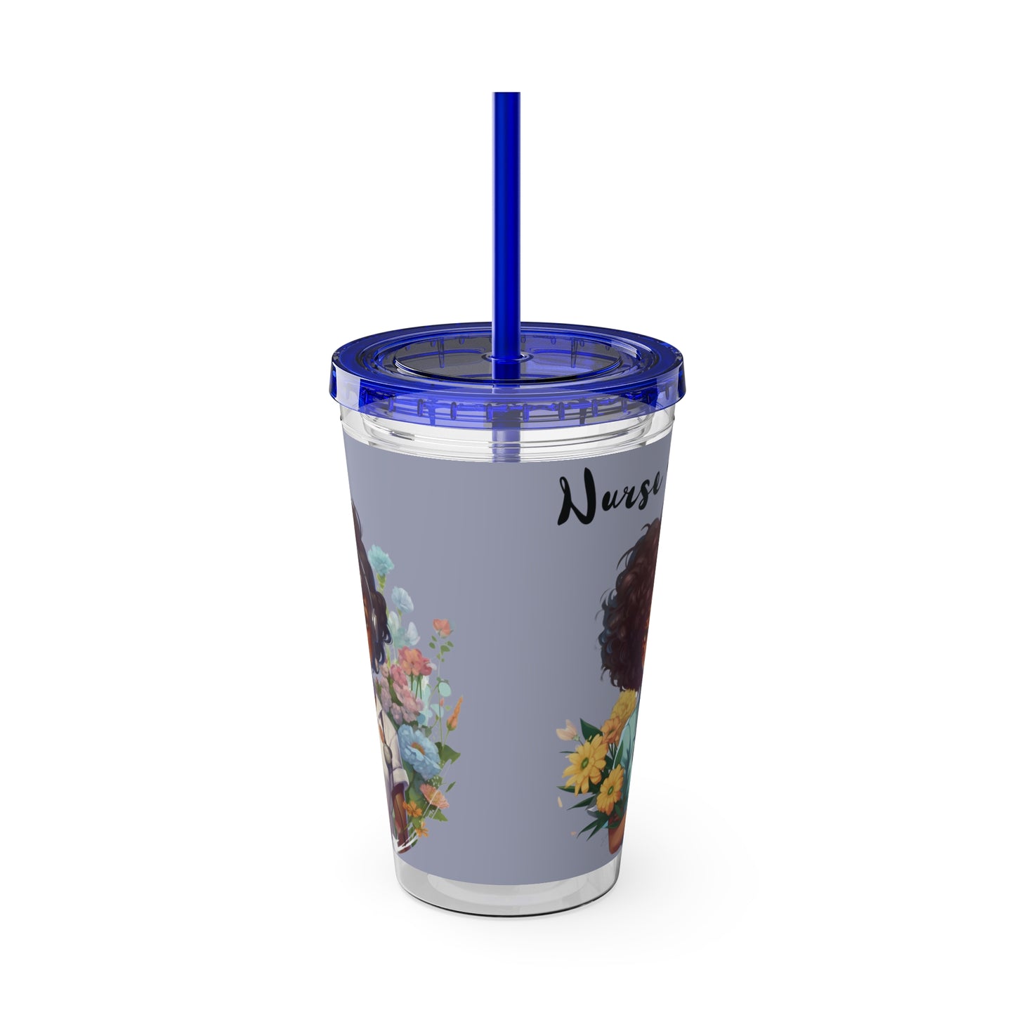 Sunsplash Tumbler with Straw, 16oz