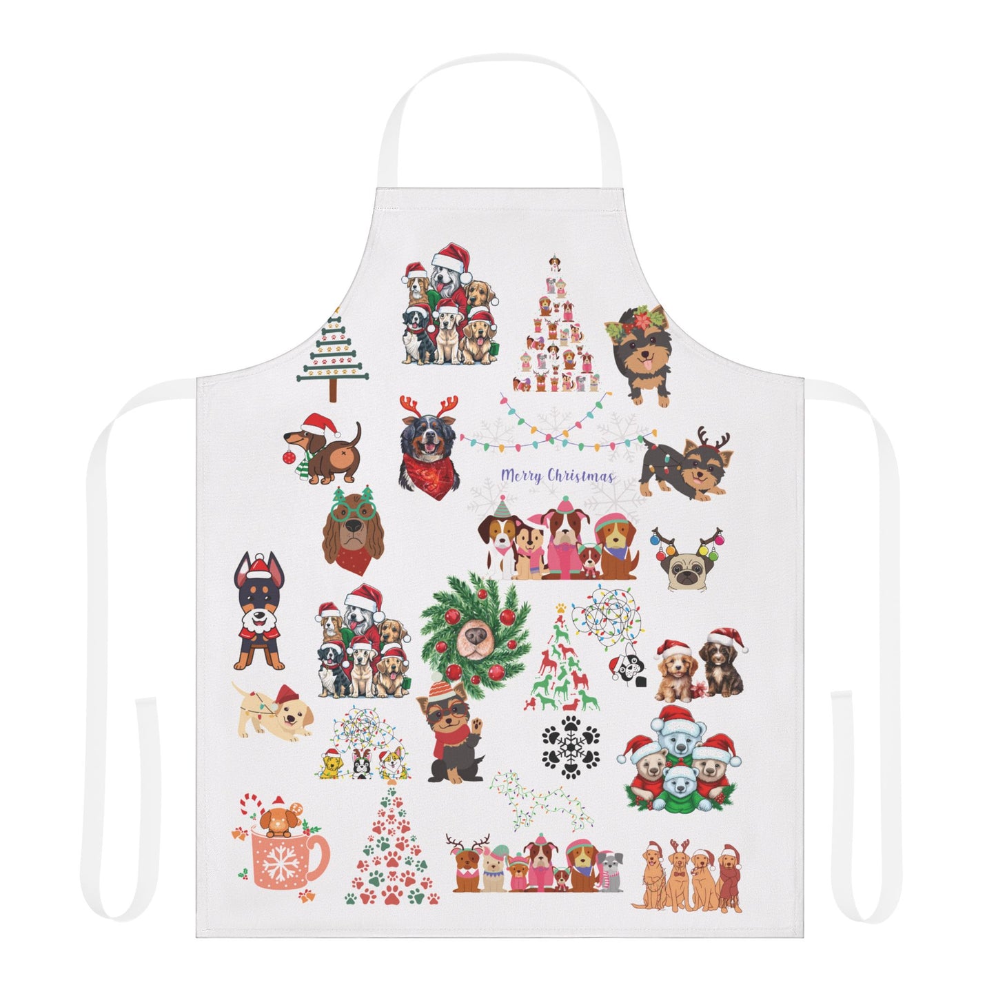 Christmas Dog Apron