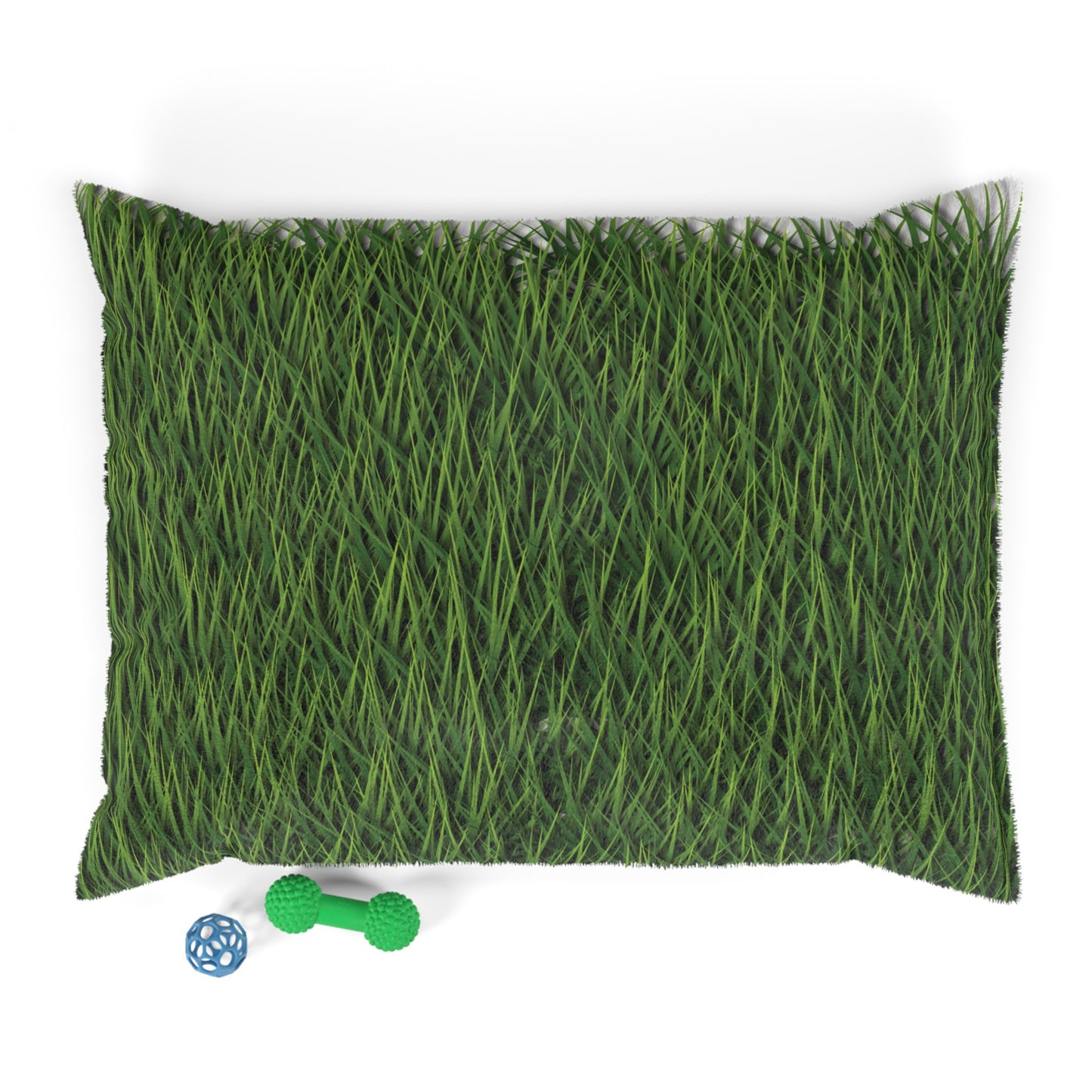 Grass Print Dog Bed 899, Pet Sleeping Pillow, Large Pillow Dog Bed, Pet Sleeping Bed, Pet Bed Pillow, Dog Bed Pillow, Dog Bed Cushion