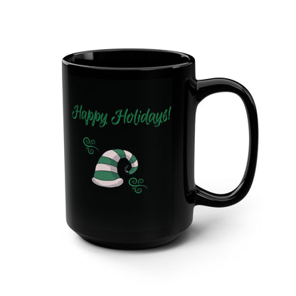Merry Christmas Santa Hat Mug, Holiday Hat Coffee Mug, Xmas Santa Hat Mug, Santa Hat Coffee Mug, Holiday Santa Hat Mug, 15 Oz Santa Hat Mug.