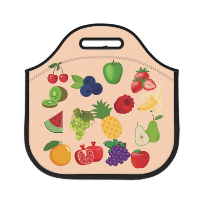 Neoprene Lunch Bag, Food Bag, Decorative Lunch Bag