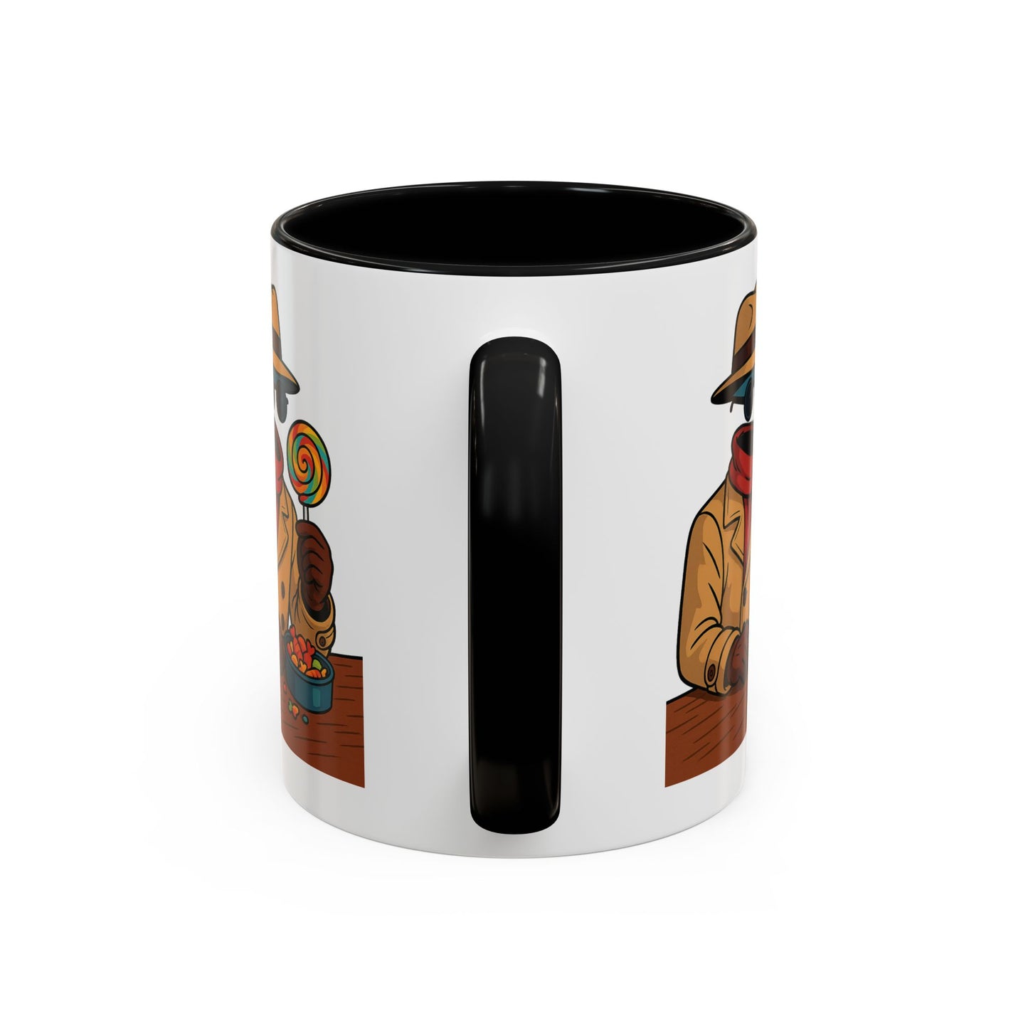 Invisible Man Mug, Detective Style Cup, Mystery Man Coffee Cup, Horror Movie Inspired Mug, Monster Movie Cup, Horror Fan Mug, Literary Mug