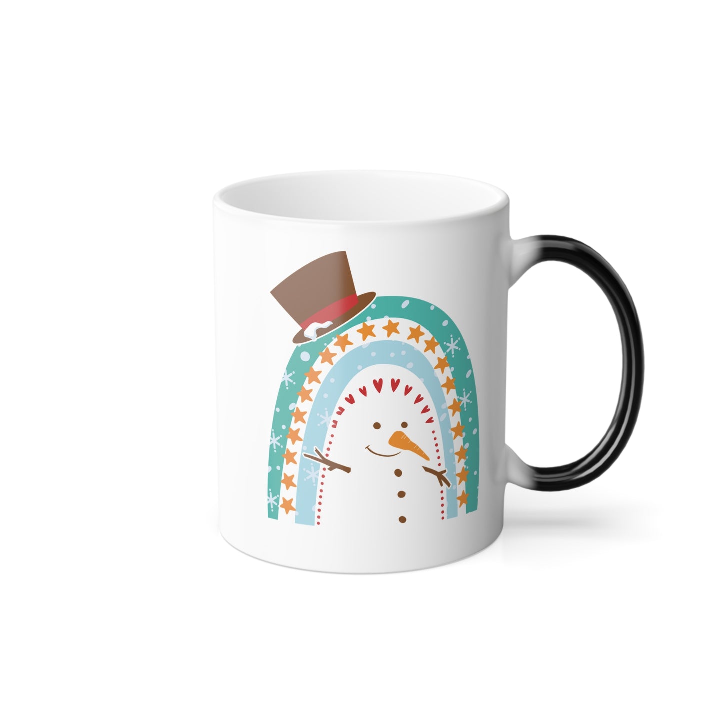 Snowman Morphing Christmas Mug