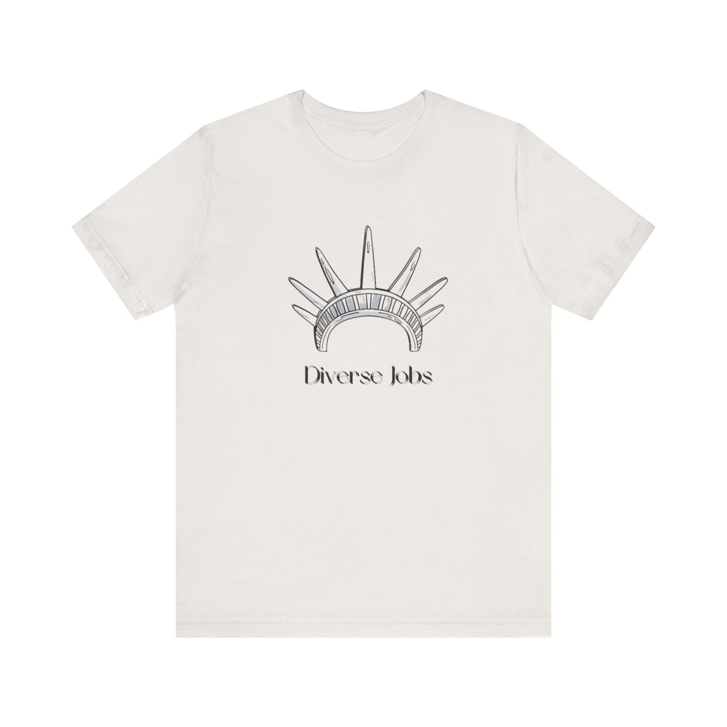 Diverse Jobs T-Shirt, Equality Graphic Tee, Inclusive Jobs Shirt, Diversity Awareness Top, Social Justice Unisex Tee, Empowerment Gift