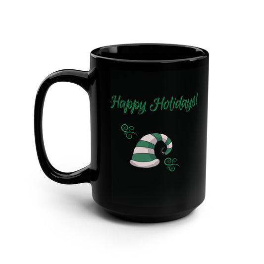 Merry Christmas Santa Hat Mug, Holiday Hat Coffee Mug, Xmas Santa Hat Mug, Santa Hat Coffee Mug, Holiday Santa Hat Mug, 15 Oz Santa Hat Mug.