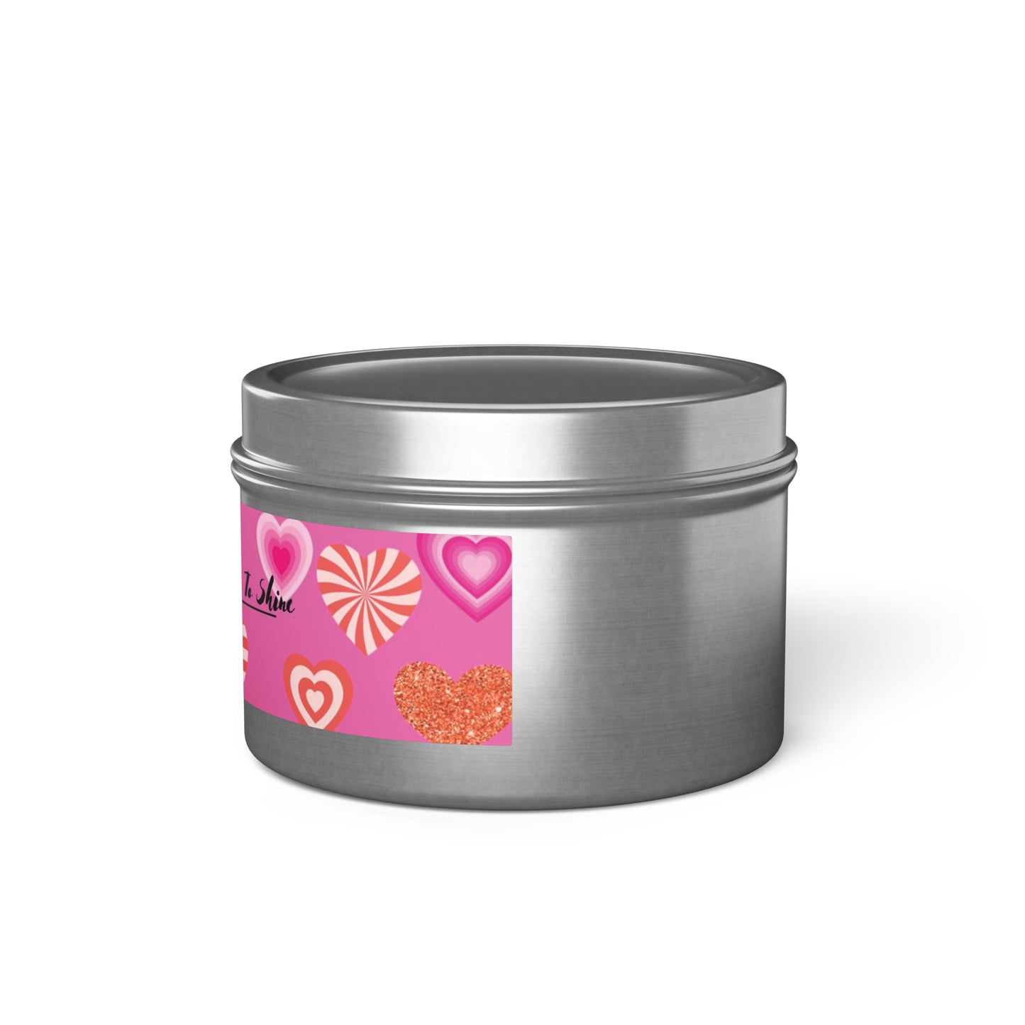 Love Themed Scented Tin Candles