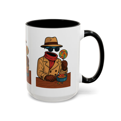 Invisible Man Mug, Detective Style Cup, Mystery Man Coffee Cup, Horror Movie Inspired Mug, Monster Movie Cup, Horror Fan Mug, Literary Mug
