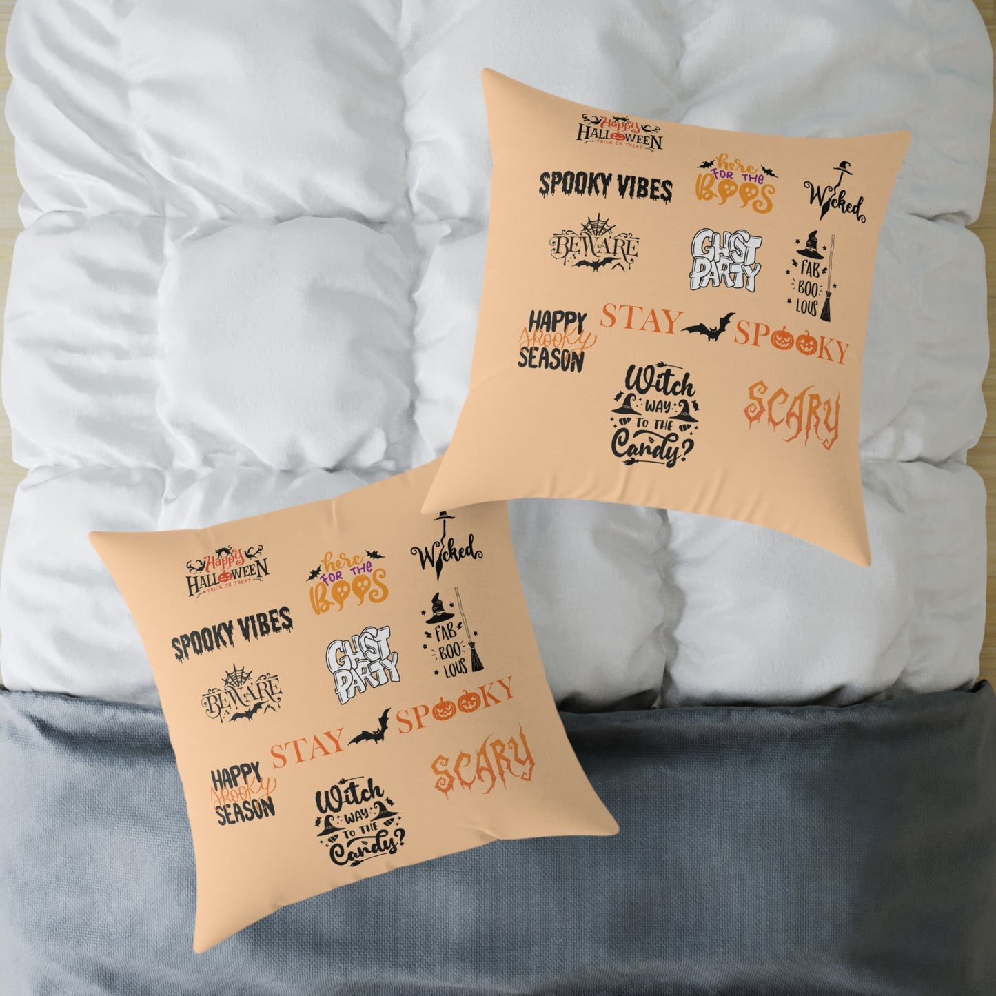 Halloween Phase Pillow, Halloween Quote Pillow, Festive Halloween Pillow, Halloween Deco Pillow, Halloween Couch Pillow,