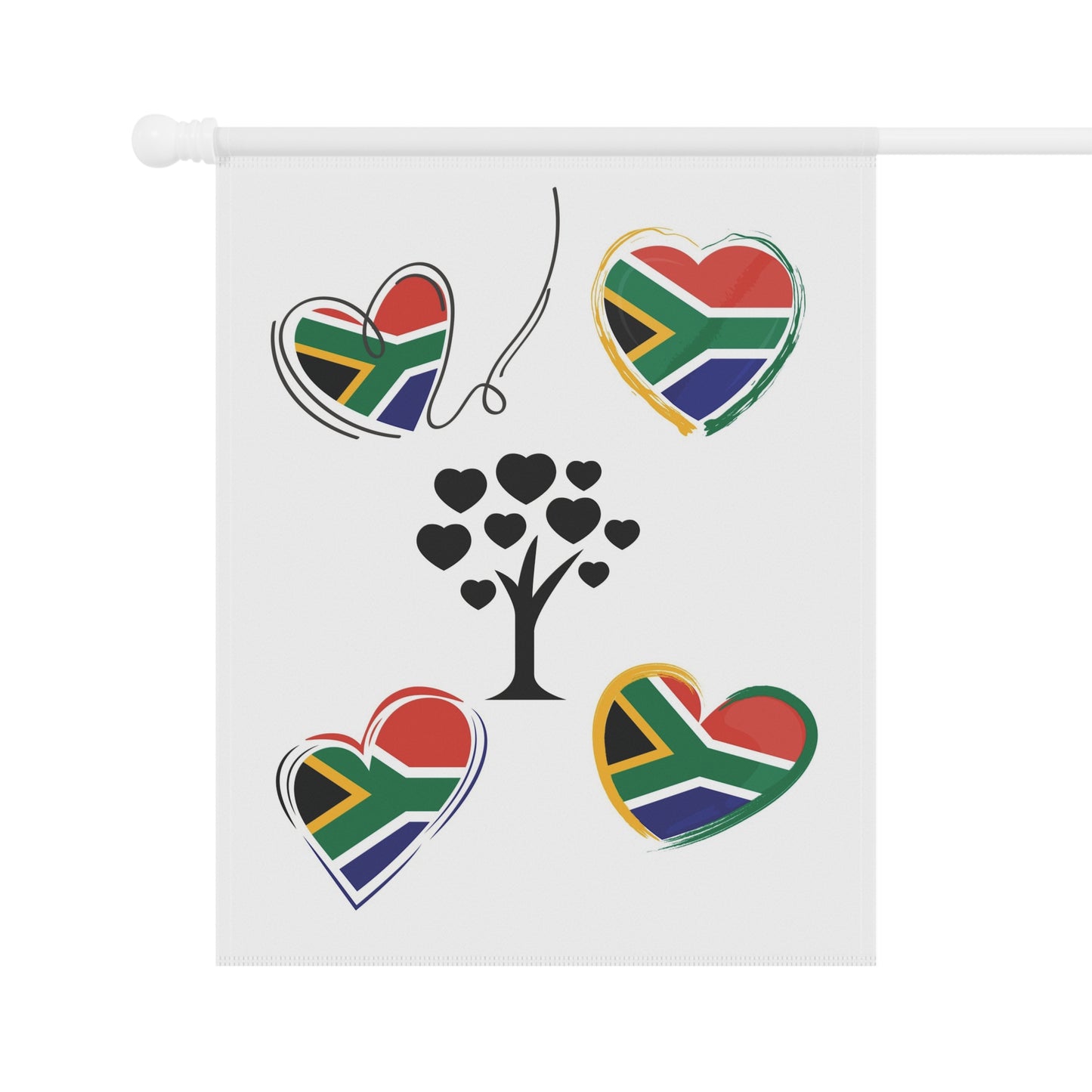 South Africa Love Tree Flag