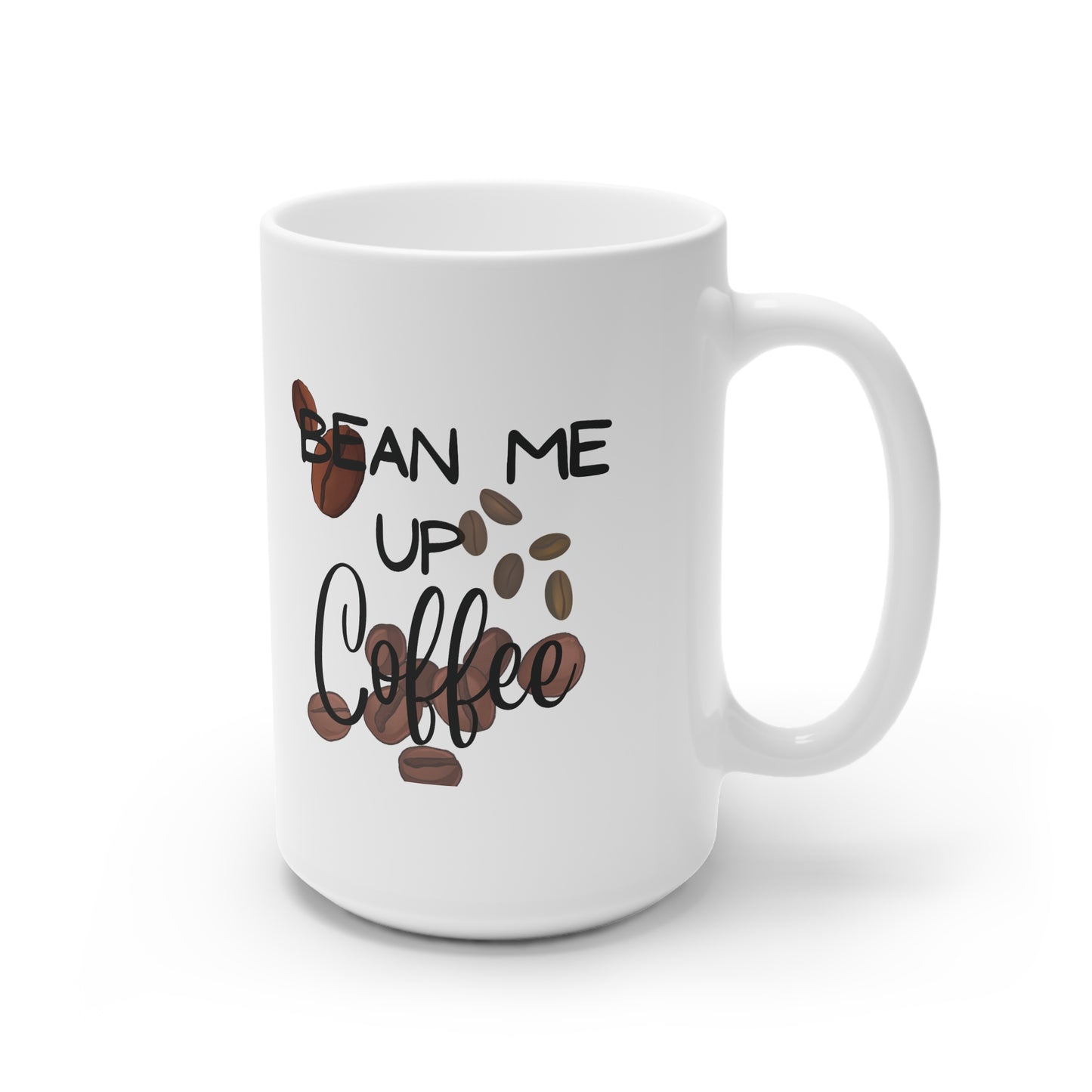 Bean Me Up Mug, Morning Bean Coffee Mug, My Bean Mug, Coffee Bean Drinking Mug, Bean Coffee Mug, Bean Coffee Cup, Coffee Bean Cup.