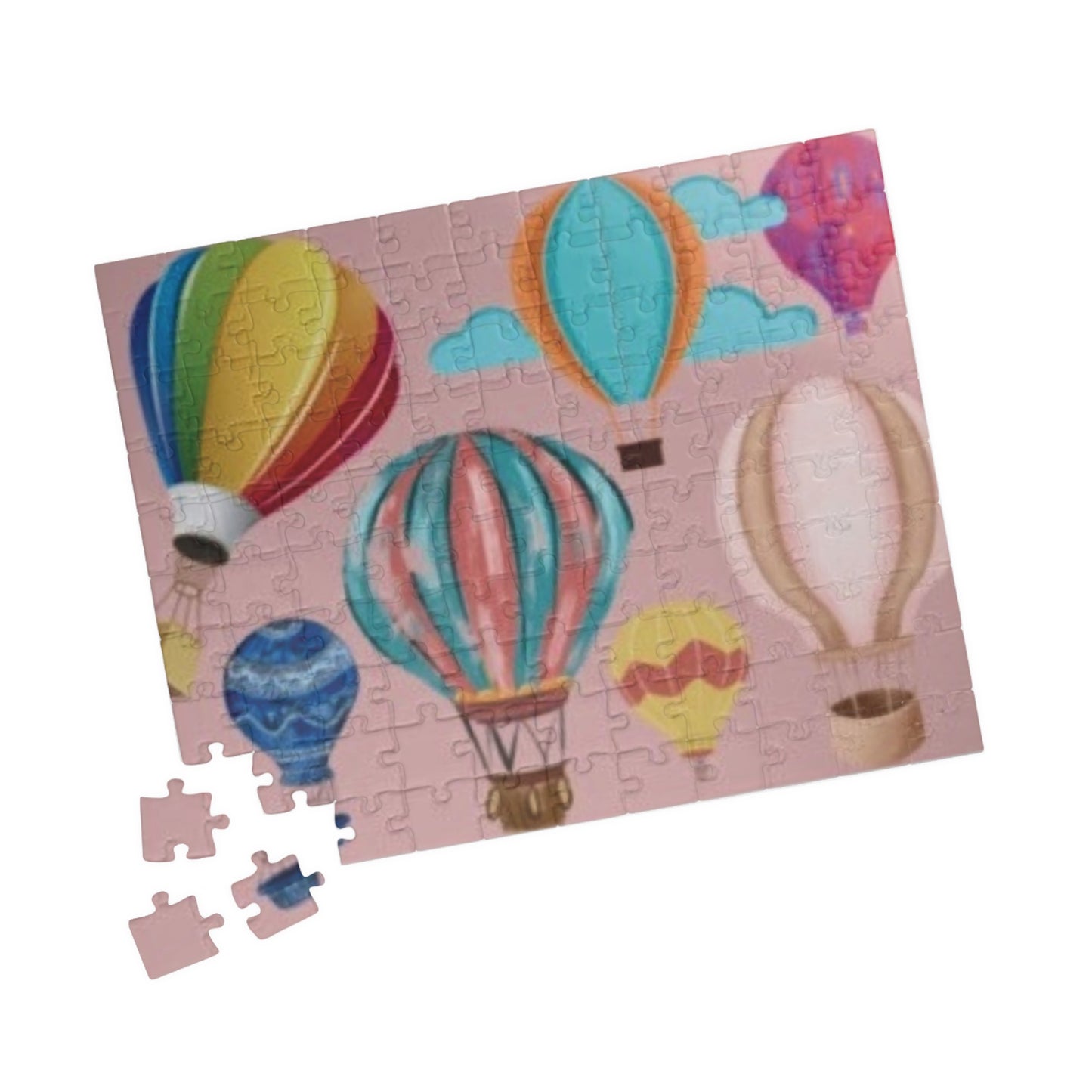 Kids Balloon Puzzle, Balloon Jigsaw Puzzle, Hot Air Balloon Puzzle, Hot Air Balloon Jigsaw, Hot Air Balloon Festival, Water Color Air Balloons Puzzle, Kids Balloon Puzzle, Toddle Balloon Puzzle, Balloon Puzzle Gift